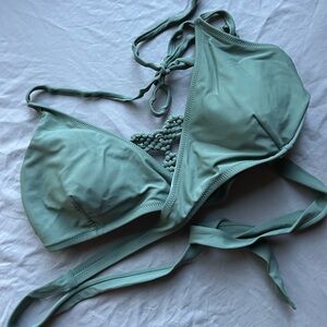 Mint Green Bikini Top